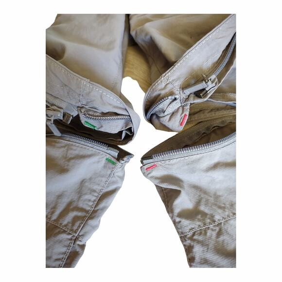 DECATHLON Convertible Gray Tactical Pants Size S Gorpcore Activewear Shorts - Picture 7 of 11